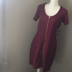 Brand new with tags maroon Express dress